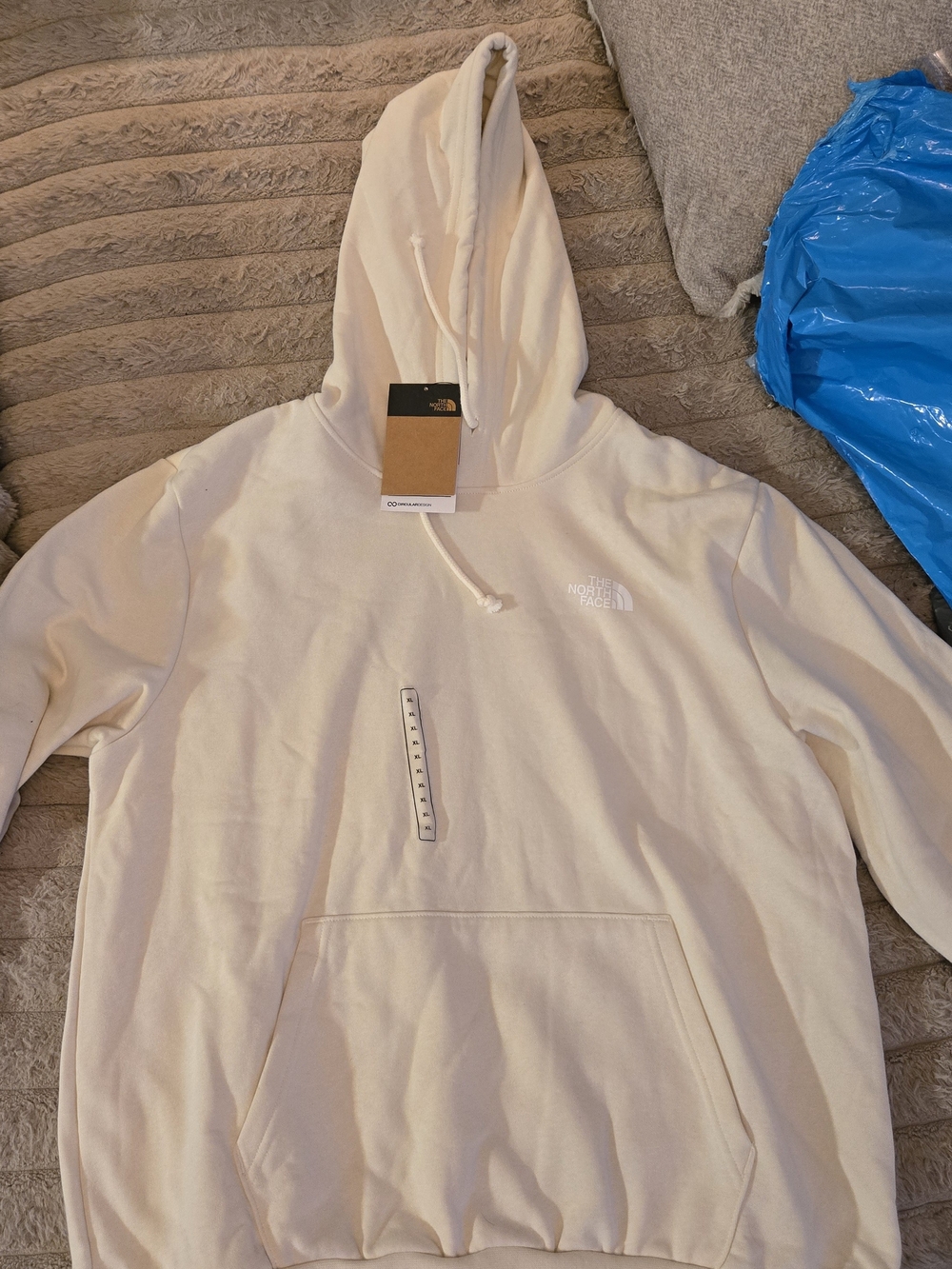 The North Face Men’s Cream Crewneck Hoodie
